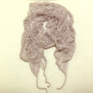 NWOT Lace Scarf
